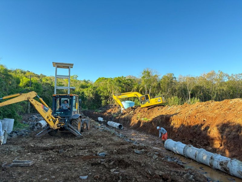 Distrito Industrial da 48 Alta recebe nova infraestrutura de redes, uma parceria entre a Prefeitura e a Água de Ivoti