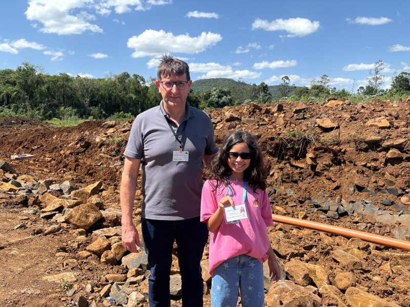 Aluna da rede municipal de ensino se torna Administradora Mirim da Água de Ivoti por um dia