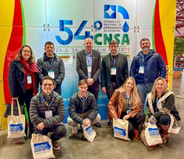 Equipe da Água de Ivoti participa do 54º Congresso Nacional de Saneamento da Assemae
