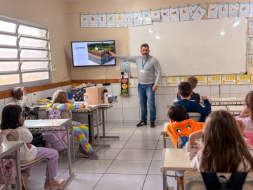 Água de Ivoti inicia projeto de educação ambiental nas escolas municipais