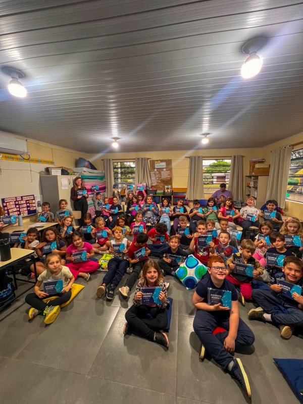 Projeto SANEA nas Escolas atende cerca de 950 alunos da rede municipal de Ivoti