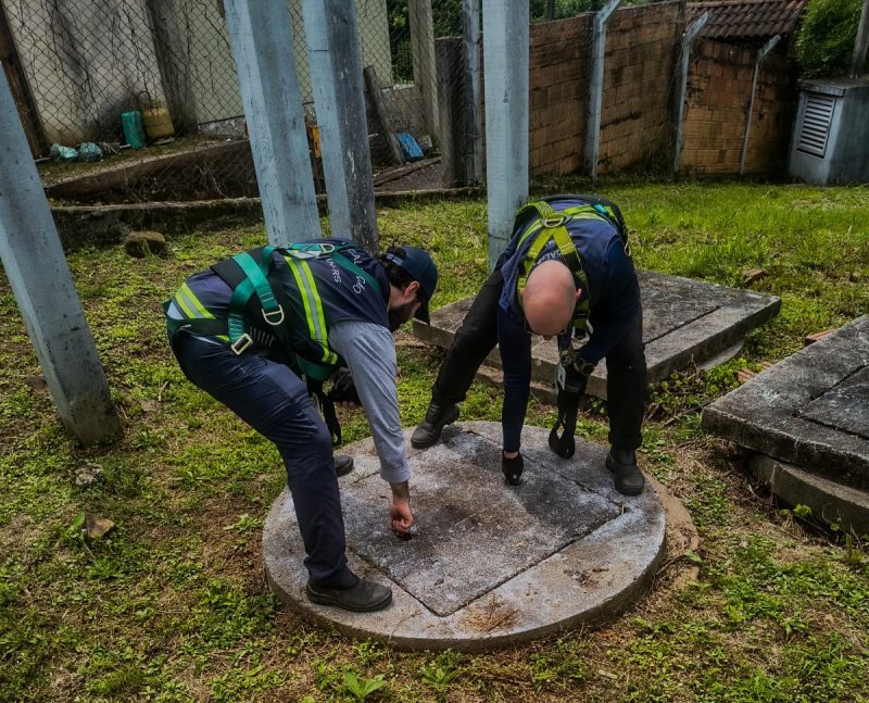 Água de Ivoti recebe visita técnica da AGESAN-RS